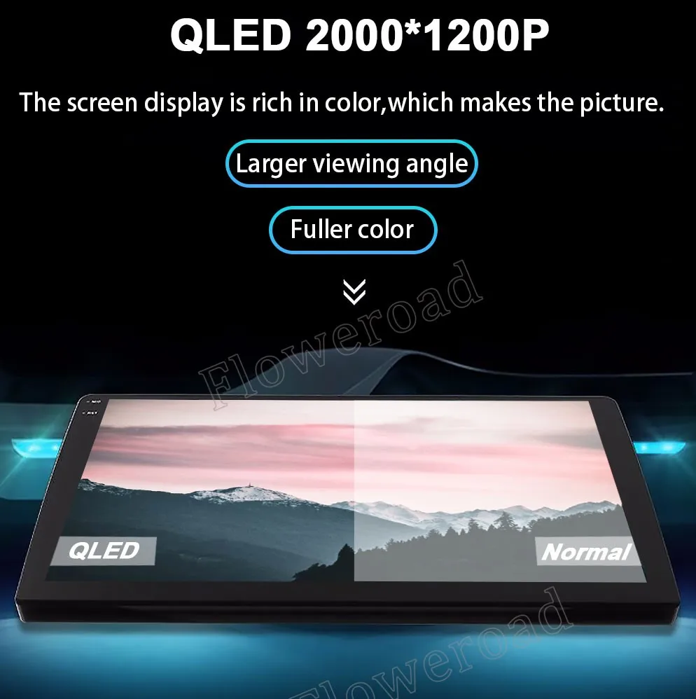 شاشة 9 بوصة أندرويد 15 DTS 2000x1200 QLED الكل في واحد نظام تحديد المواقع العالمي للسيارات لسيارات فولكس فاجن نيسان هيونداي كيا تويوتا هوندا BT