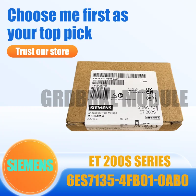 

Новый оригинальный электронный модуль SIEMENS 6ES7135-4FB01-0AB0 6ES7 135-4FB01-0AB0 ET200S