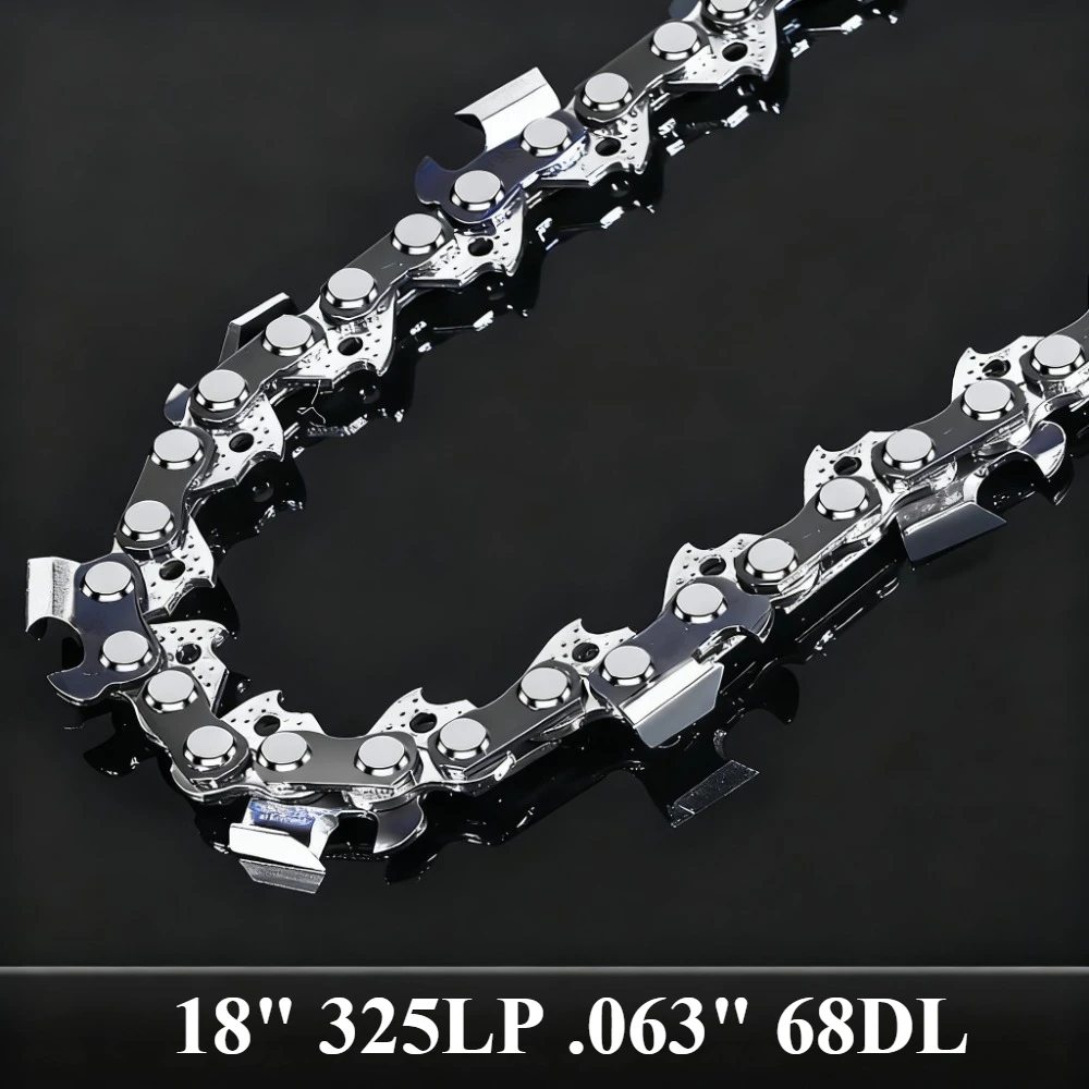 

18 inch chainsaw chain chainsaw blades 063"gauge 0.325"LP 68DL 45cm saw blade for Stihl 025 MS230 MS250 MS251 Chain saw parts