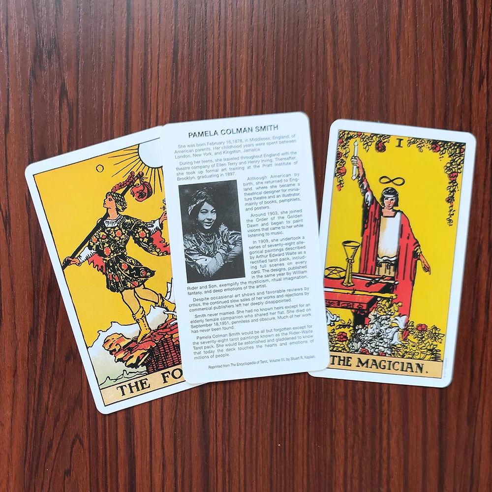 The Original Rider Waite Divination Tarot Deck Cards the most popular and widely used tarot card deck in the world