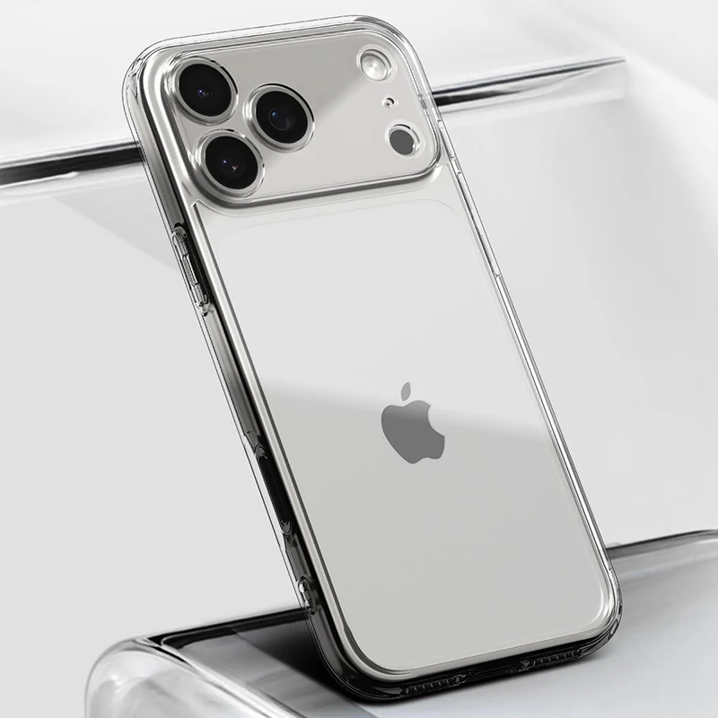 Ultra Thin Crystal Case for iPhone 17 Pro Max Case Luxury Cl