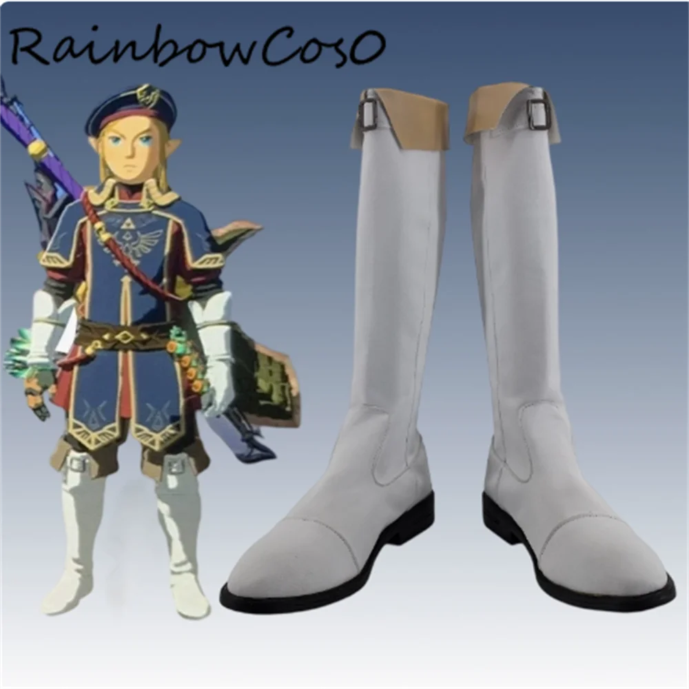 

Link Cosplay Shoes Boots Game Anime Party Halloween RainbowCos0 W5004