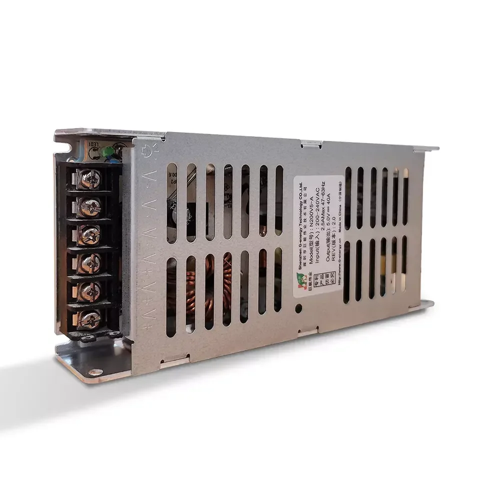 G-Energy N200V5-A 5V 200W 5V LED Switching Power Supply Ultra Thin Ultra 5V 40A 200W for LED Display Light LED Video Wall