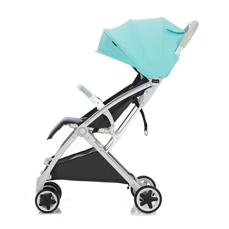 Purorigin Elegant Exclusive Large Space Automatic Folding Portable Travel Stroller Light Weight Airplane Baby Carriage