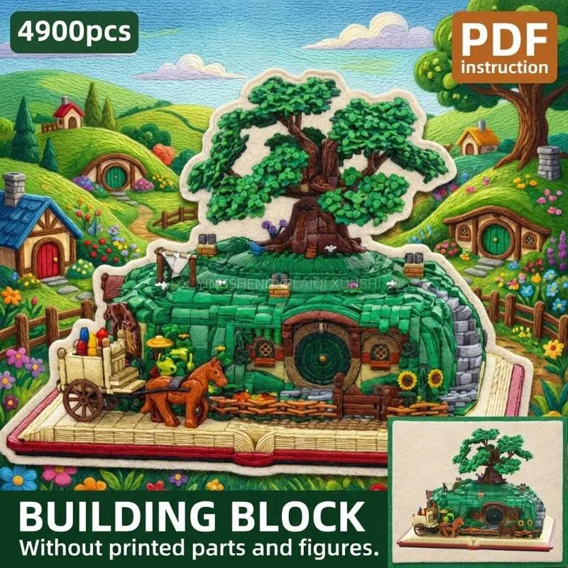 

Конструктор «Домик на дереве» по мотивам фильма «Ринги»: Сказочная сцена из мультфильма, развивающая творческие способности