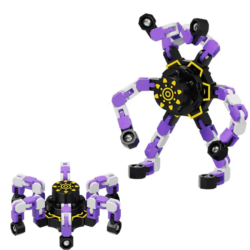 Vervormd Fidget Spinner Keten Speelgoed Voor Kinderen Antistress Hand Spinner Vent Speelgoed Volwassen Stress Fidget Zintuiglijke Gyro Gift