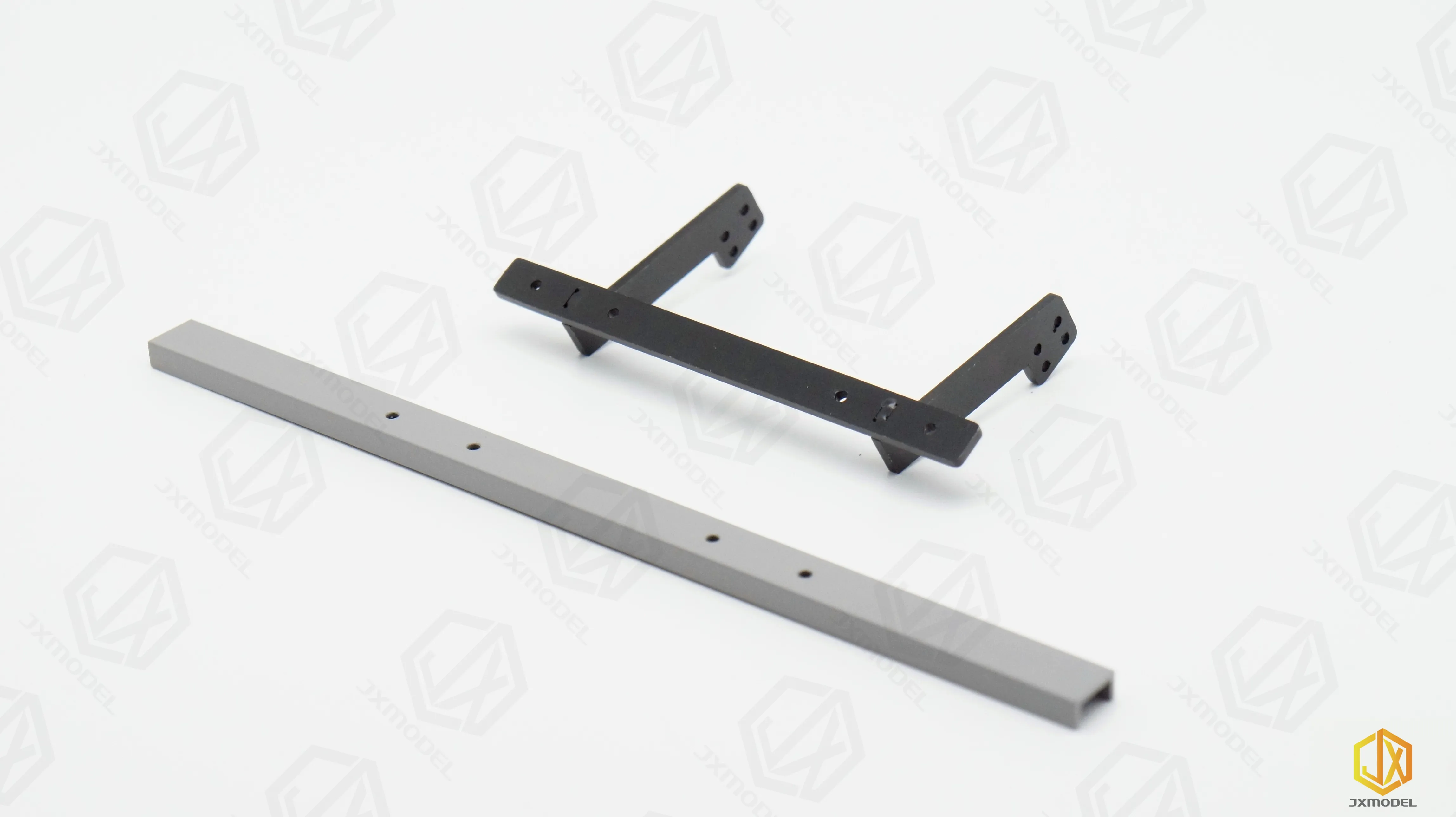 Suporte de para-choque completo jxmodel para caminhão basculante tamiya 1/14, acessório diy de brinquedo totalmente pendurado, suporte de guarda-corpo