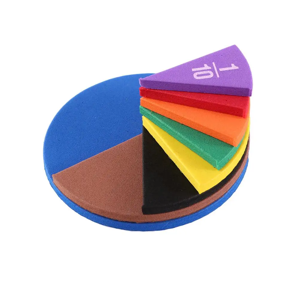 Gifts Math Toy Educational Toy Math Teaching Toy Fraction Instrument Demonstrator Fraction Educational Montessori Educational