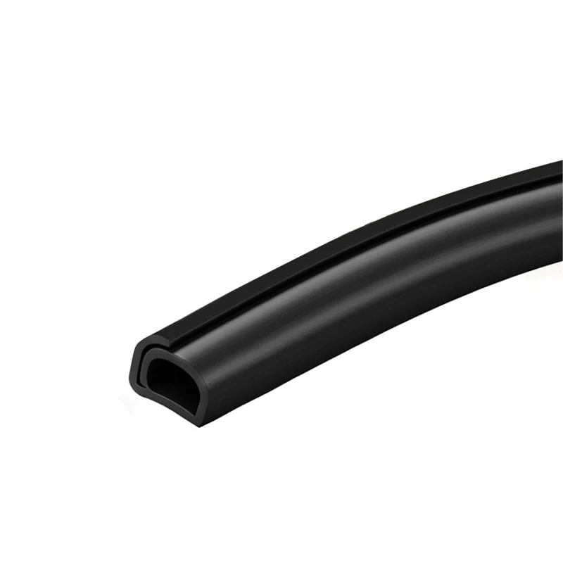 Flexible 5m Self-Adhesive Cable Duct for Acoustic Panels Allowing for Concealed Cable Routing on Wood or Smooth Surfaces