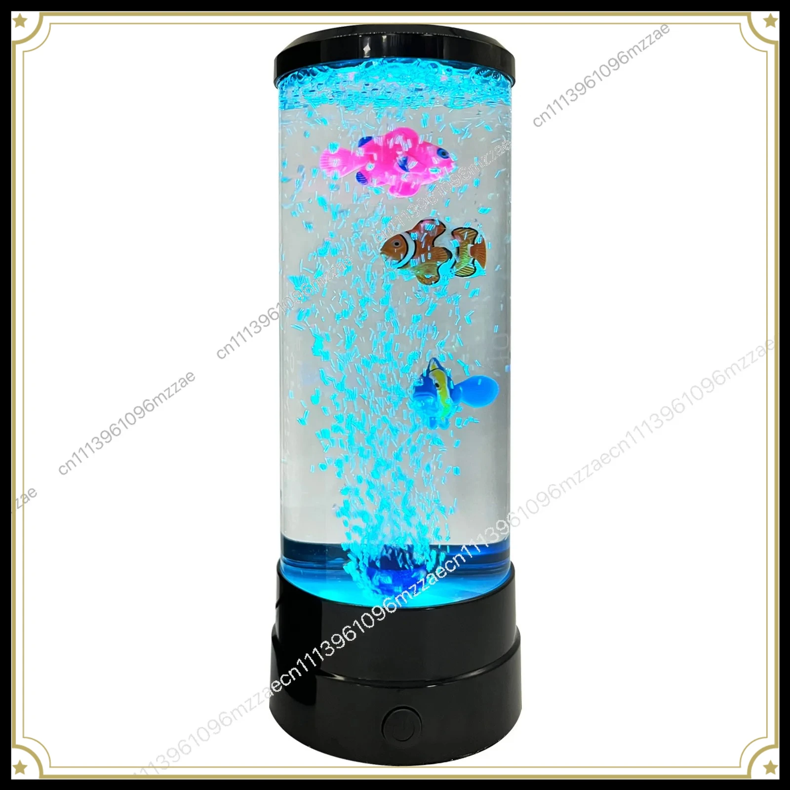LED Colorful Large Bubble Fish Light Bedroom Atmosphere Light USB Plug-in Night Light