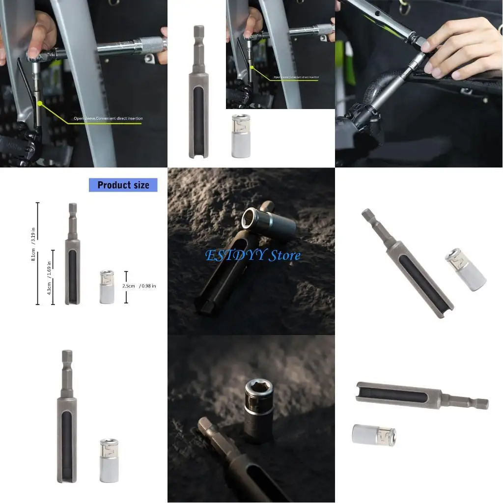 

G6DE Essential Wrenches Adaptors Portables Wrenches Conversion Tool Bicycles Repair