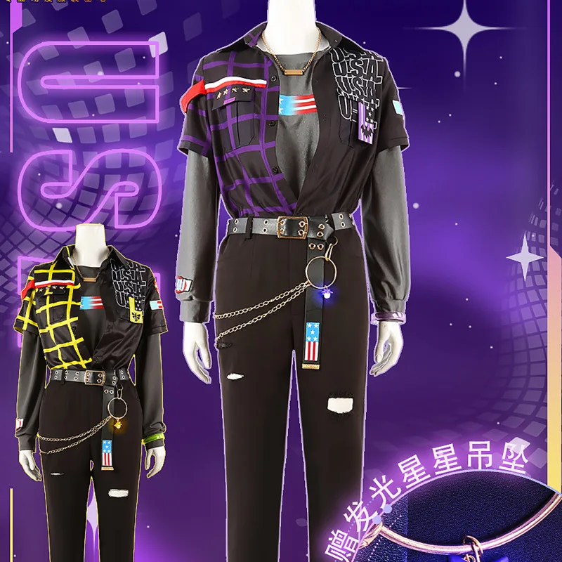 

Ensemble Stars Cosplay US. A UNDEAD Crazy B Cos Clothing Sakuma Rei Hakaze Kaoru Uniform Hakaze Kaoru Costume Halloween Cos