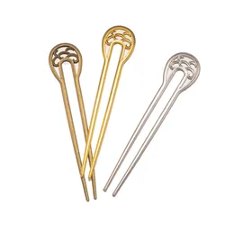 1/2Pcs 32.5x157mm Classical U-Shape Hairpins Hair Sticks 2 Prong Womens Girls Hairstyles Decoration Headwear Fashion Accessories