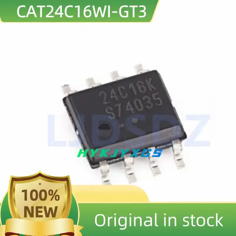 10 Pcs/Lot 100%NEW CAT24C16WI-GT3 SOIC8 New and Original In Stock