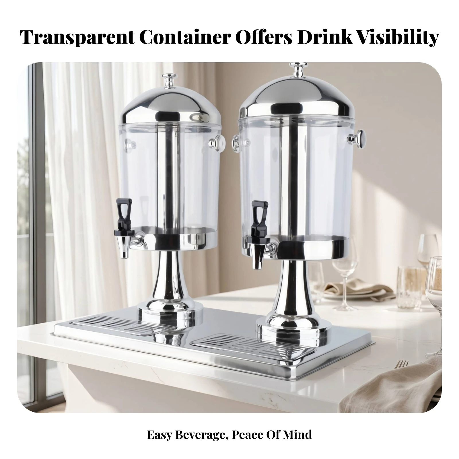 Dozownik do napojów z podwójną – Cold Drink Dispenser recenzja i cena