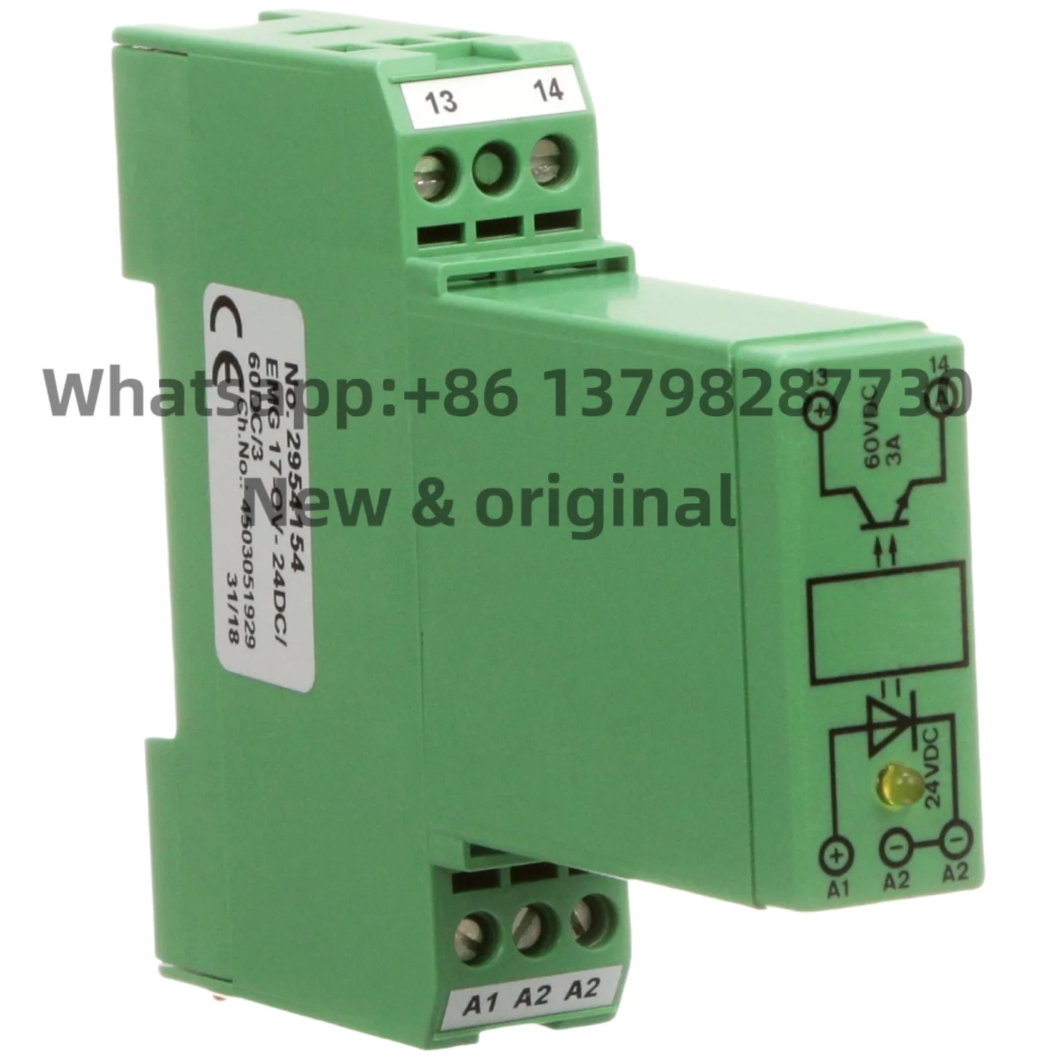 New original 2954154 EMG 17-OV- 24DC/ 60DC/3 Relay