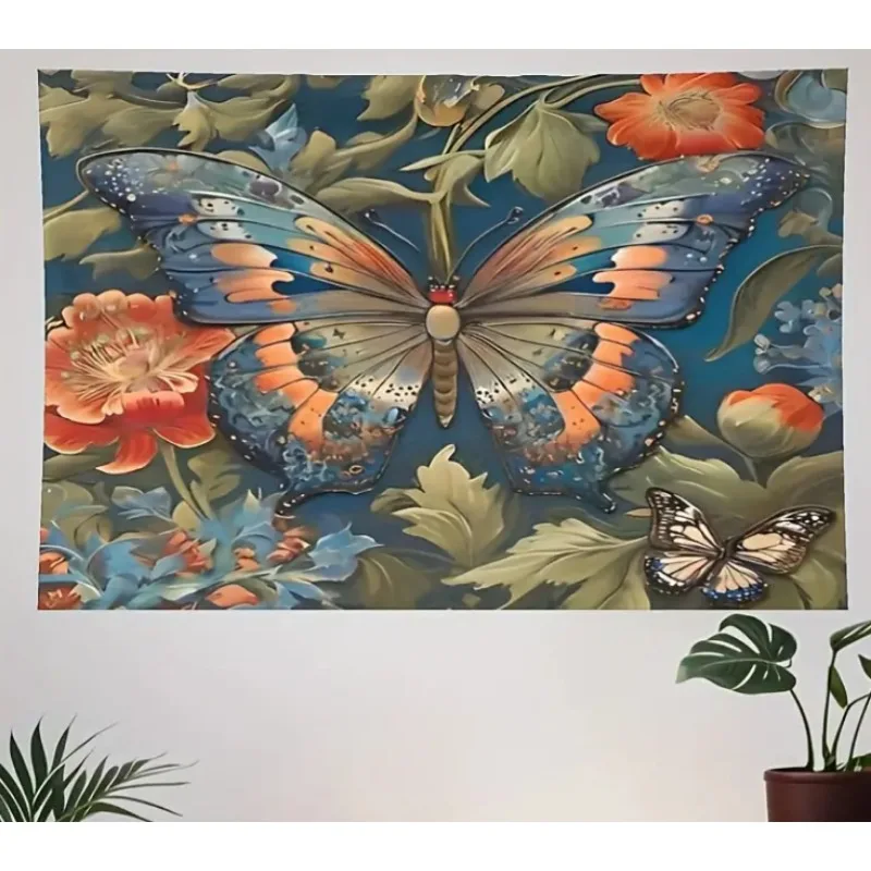 

Butterfly Wall Tapestry Wall Hanging Suitable for Living Room Bedroom Dormitory Decoration Home Decor.