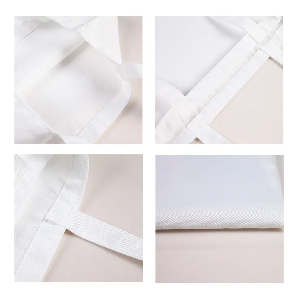 Bolsos de lona de Color blanco sólido para mujer, de gran capacidad bolso de hombro, bolsos de compras casuales, bolsos de mano para mujer