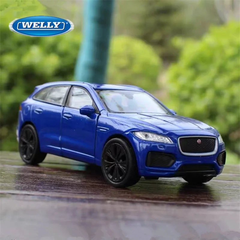 

Welly 1:36 JAGUAR F-Pace SUV F-Type Coupe, модель автомобиля из сплава, литье под давлением, металлические транспортные средства, модель автомобиля, коллекция моделирования, детские игрушки, подарок