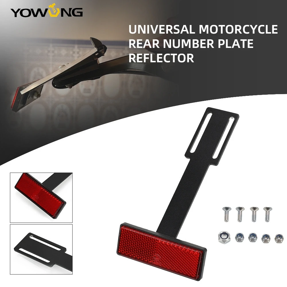 

Motorcycle For YAMAHA MT 07 MT07 MT-07 FZ 07 FZ07 FZ-07 XSR700 XSR 700 Aluminium License Plate Holder Part Extend Tail Reflector