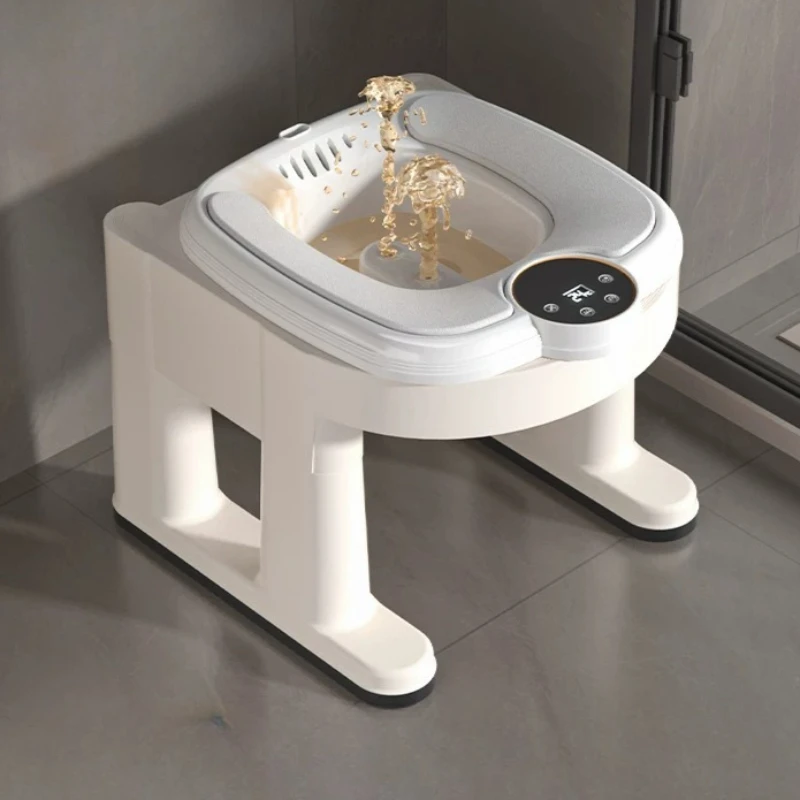 Premium Electric Sitz Bath with Stool Women's Hemorrhoid Patient Care Basin Thermostatic Bidet Elderly & Pregnancy Comfort Bath