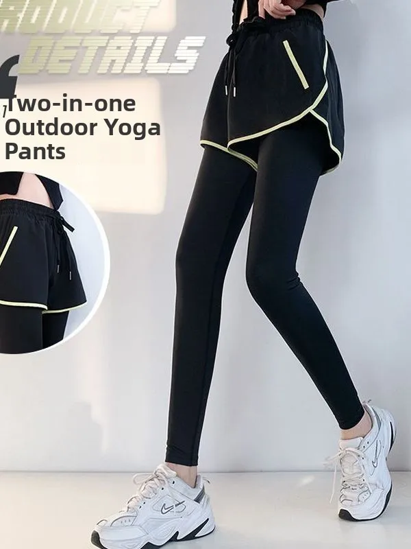 

Женские спортивные брюки больших размеров с высокой талией для бега и йоги, быстросохнущие, с эффектом подтяжки ягодиц, в корейском стиле, прямые, повседневные