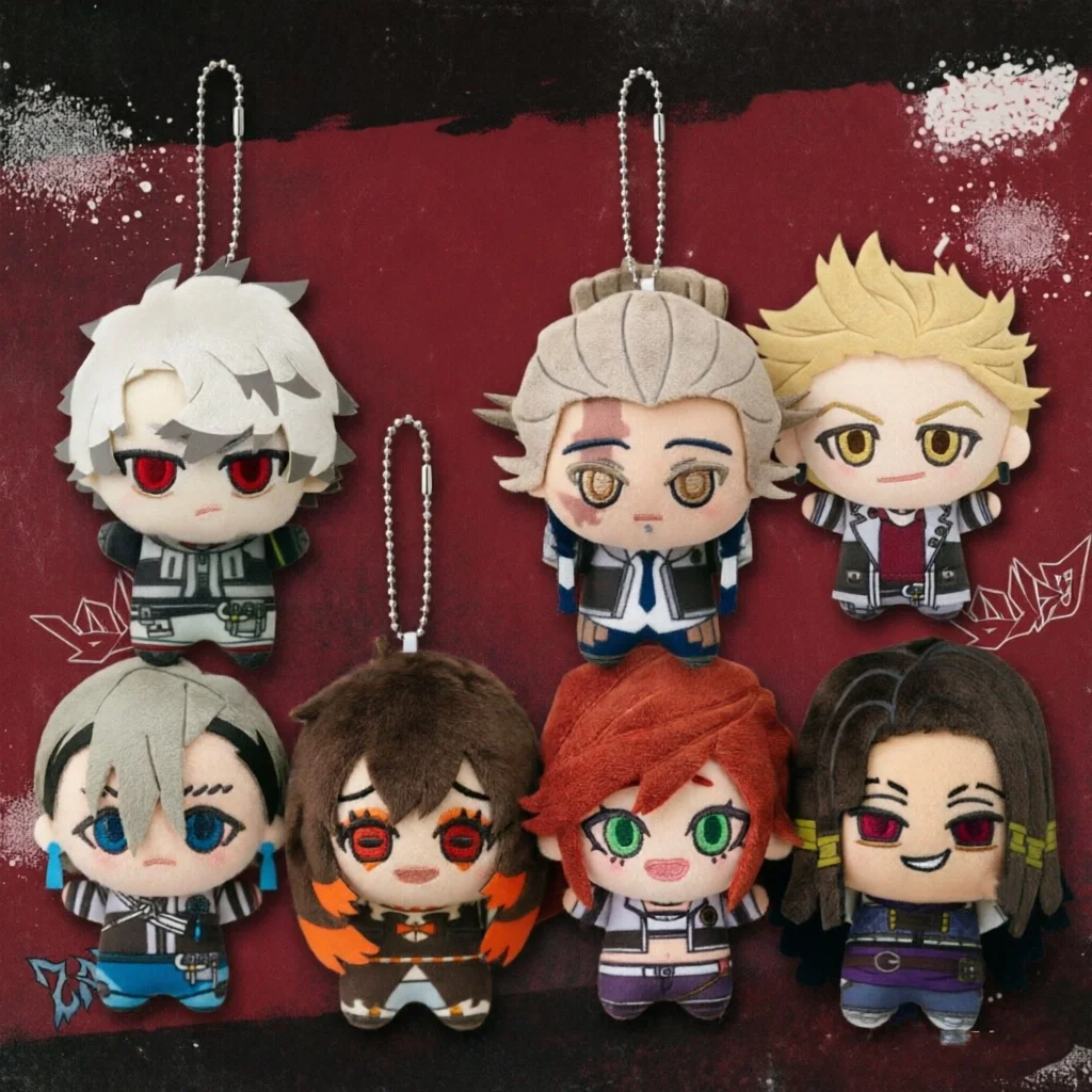 Nuevos Peluches de Anime Gachiakuta Zanka, Rudo Tamuji Amo Gaba, Colgante de Peluche Kawaii, Llavero para Mochila, Regalo de Cumpleaños para Niños