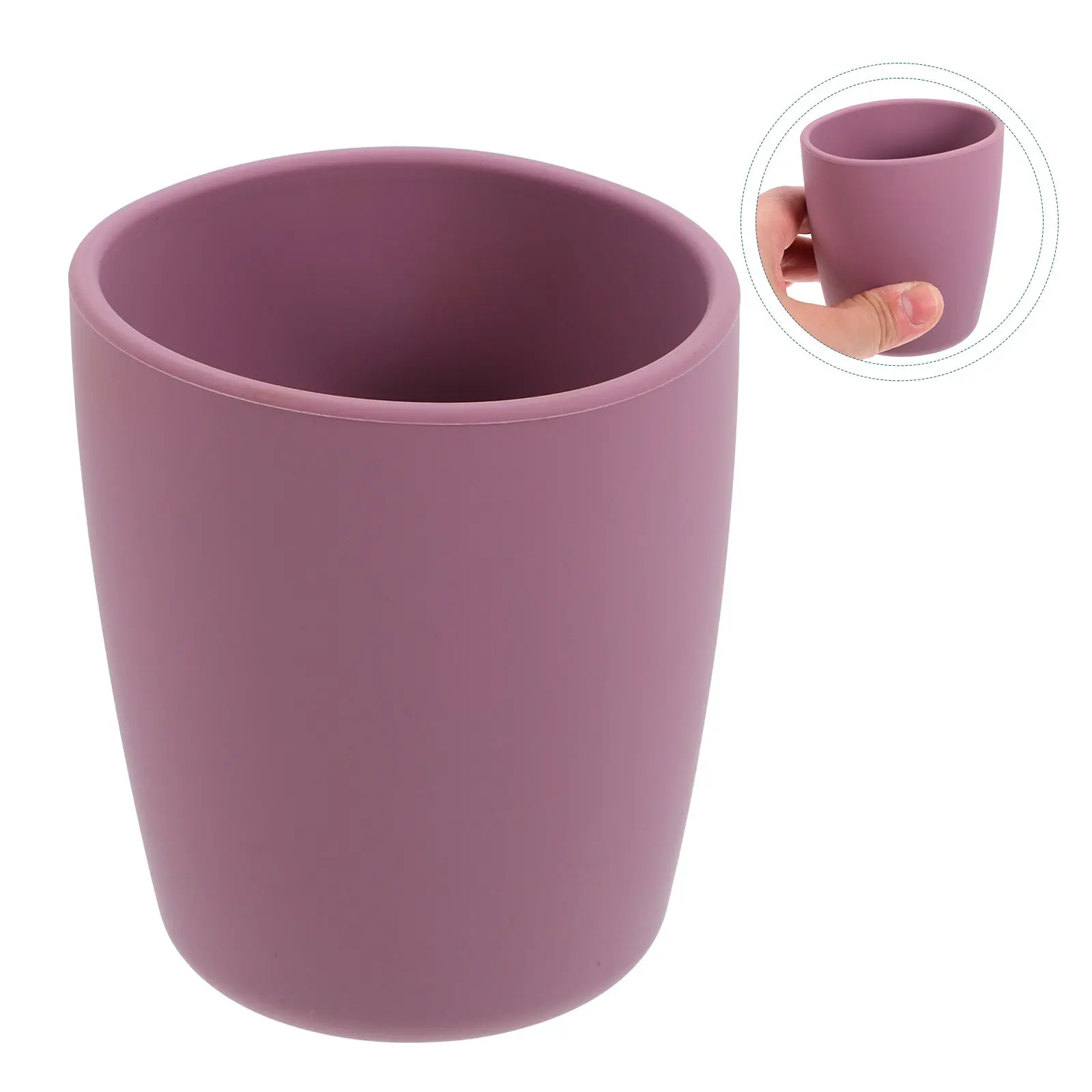 

Силиконовая чашка для полоскания рта для детей: защита от падений, легко моется, прямая трубка, без ручки, для ванной, общежития, дома