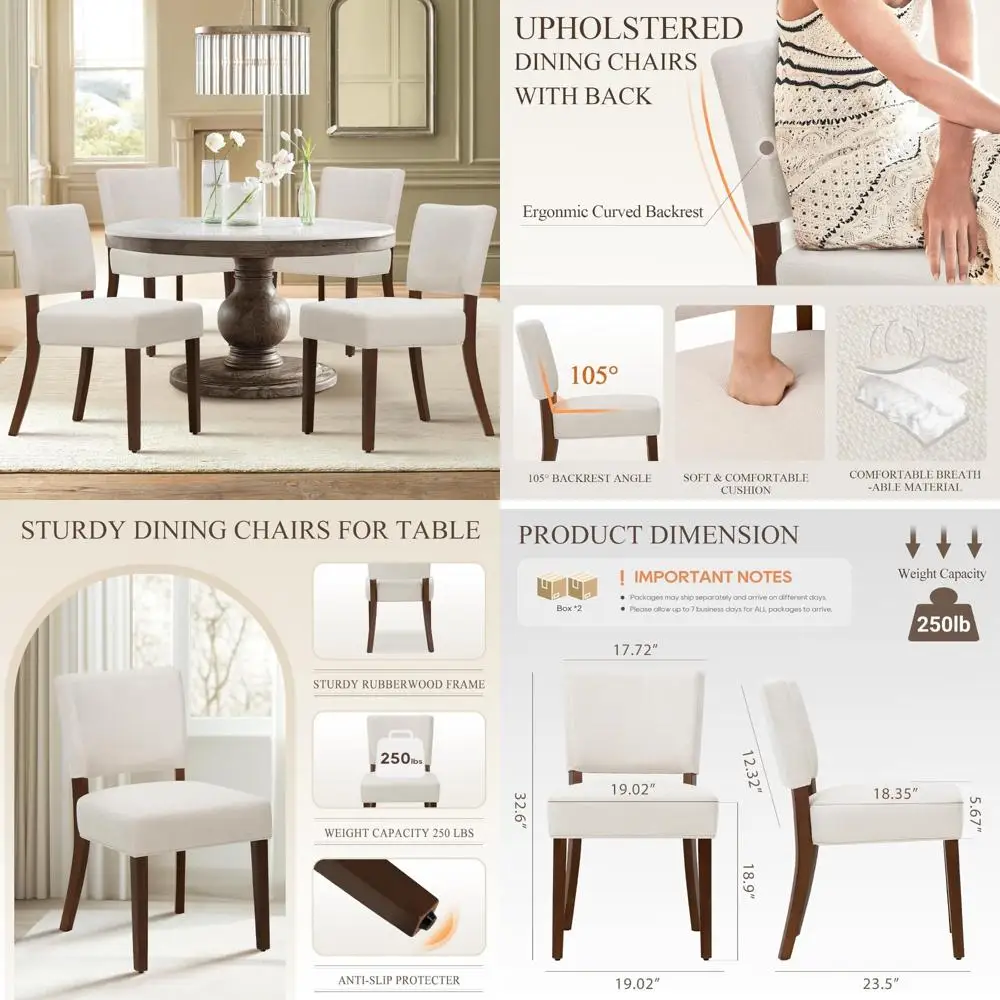 

набор из 4-х современных мягких обеденных стульев середины века с открытой спинкой и тканевыми сторонами на деревянной раме.