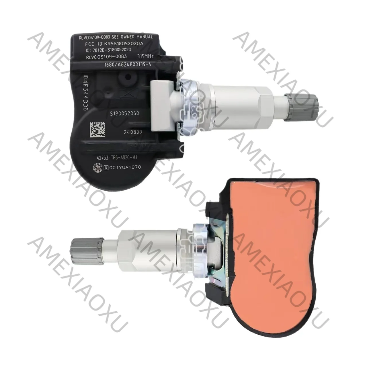 4 Pcs FOR42753-TP6-A821 for Honda Acura, tire pressure sensor, auto parts tire pressure monitor AMEXIAOXU
