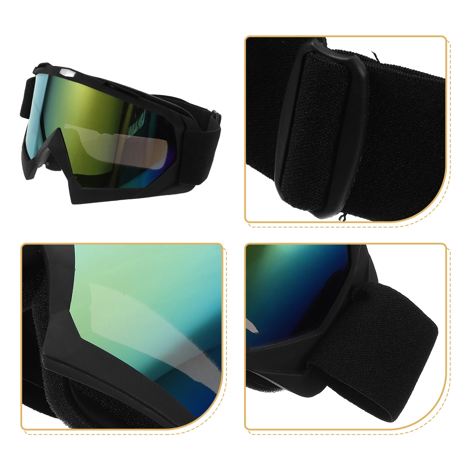 Cycling Goggle Windproof Outdoor Sports Eyewear for Bike Riding Skiing Motorcycle Protection Lightweight Comfortable Design