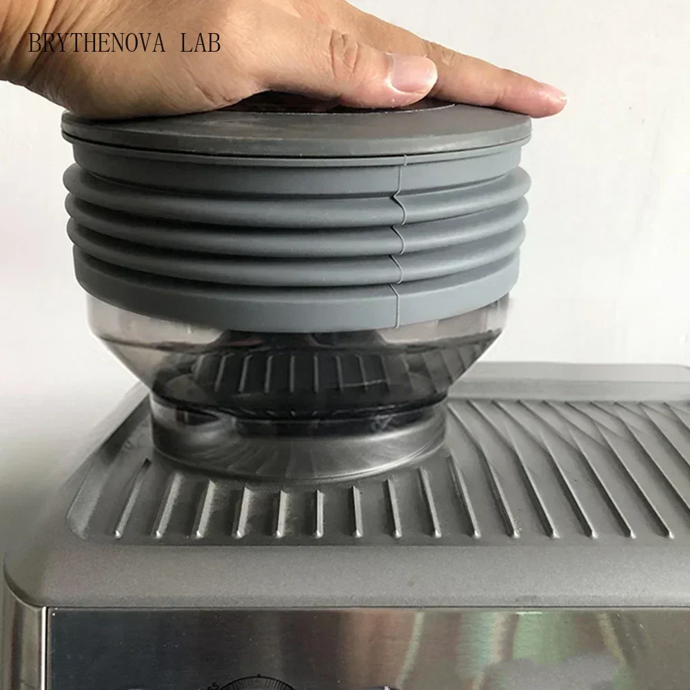 Coffee Compressed Volume for Breville Dose Hopper Coffee Machine Silo Bean Compression Roll Dosage with Silicone Bellow
