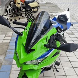 가와사키에 적합 ZX-4R ZX-4RR, ZX4R, 2023, 2024 오토바이, 앞유리, 알루미늄 키트, 디플렉터