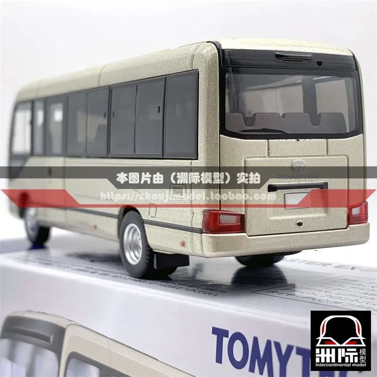 TOMICA TLV 1:64N294b Toyota Coste EX cor champanhe, carro de simulação em miniatura fundido em liga modelo de jogo de maré, presente de brinquedo de menino.