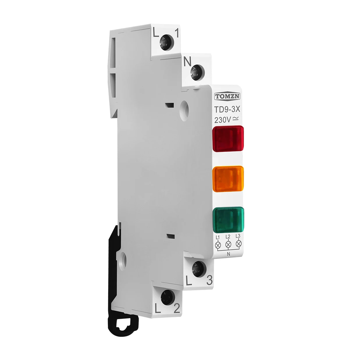 TD9 1/2/3 LED ضوء مؤشر الإشارة 230 فولت التيار المتناوب/تيار مستمر 9 مللي متر رقيقة جدا نوع أحمر أصفر أخضر Din السكك الحديدية مستشفى مصنع المدرسة #5