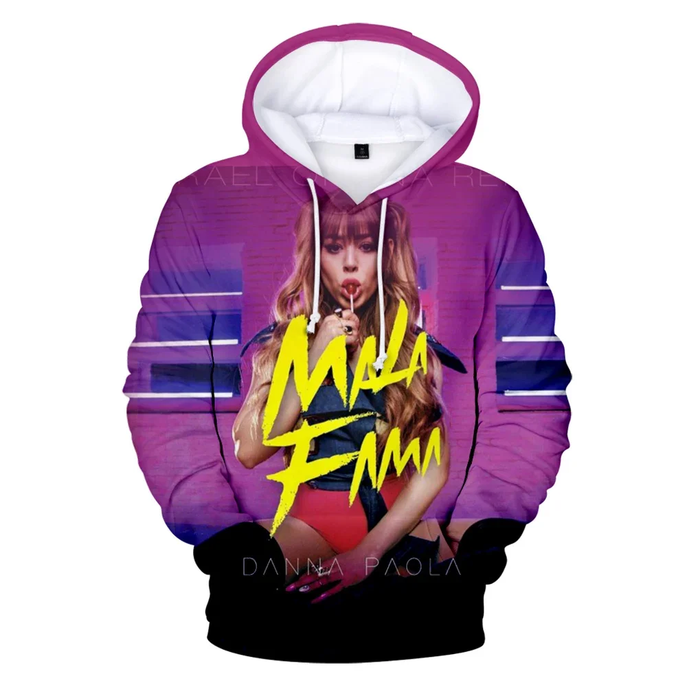 

Danna Paola Merch 3D Print Oversized Women/Men Hoodie Sweatshirt Streetwear Hip Hop Pullover Hooded Jacket Outerwear Y2K Clothes