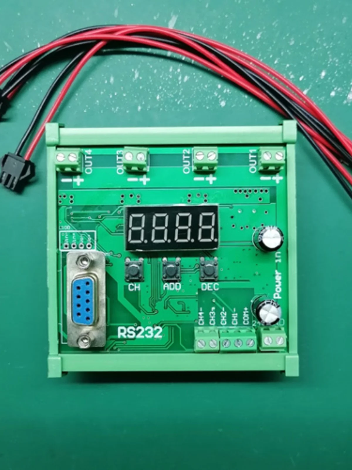 

Machine Vision Light Source Controller with Four Channel Triggered Strobe PWM Dimming and Independent Adjustable Brightness