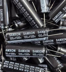 10pcs Aluminum Electrolytic Capacitors 500V 100UF 500V100UF 16x50mm