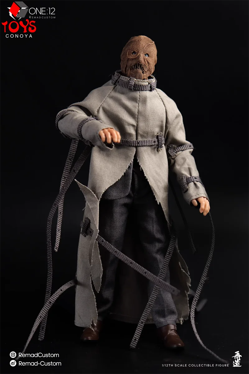 

Remad Custom RM-003 1/12 Scale The Scarecrow Action Figure Full Set Model 6'' Male Soldier Action Figure Toy Model Collectible