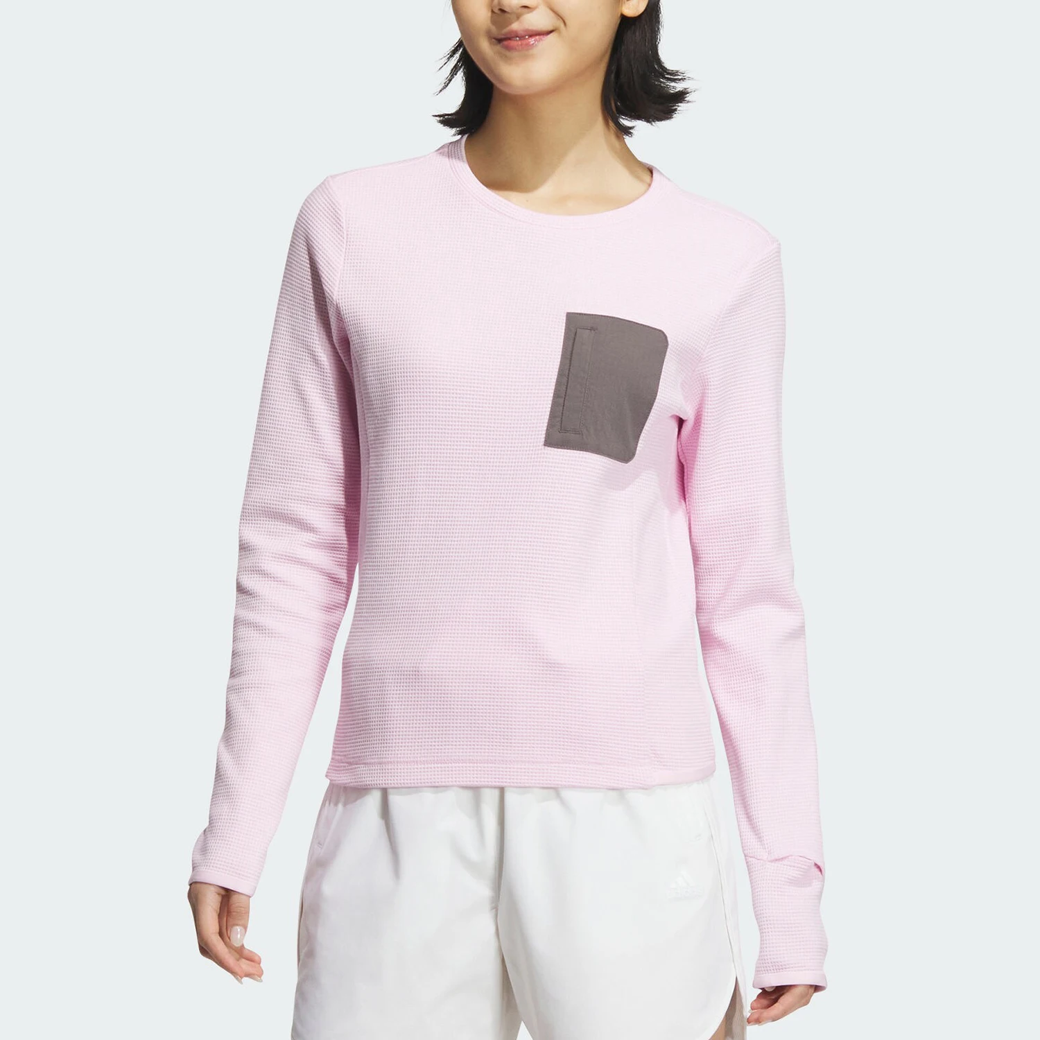 Adidas genuine new women's sports and leisure round neck sweatshirt pullover JE8579