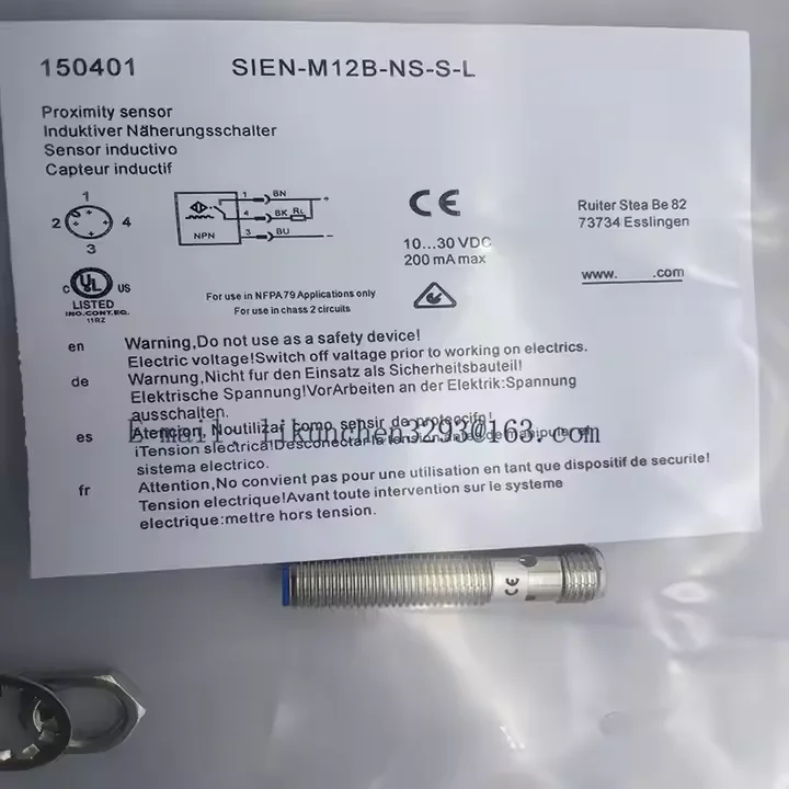 

The brand-new original sensor SIEH-M12B-NS-S-L SIEH-M12B-NO-S-L warranty for one year in stock