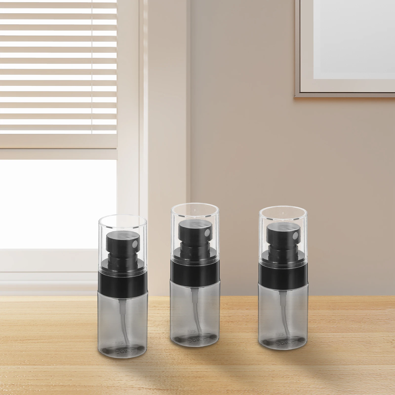 

3pcs Bottles Plastic Containers Empty For Toiletries Portable Bottles Lightweight Small Refillable Dispenser Travel