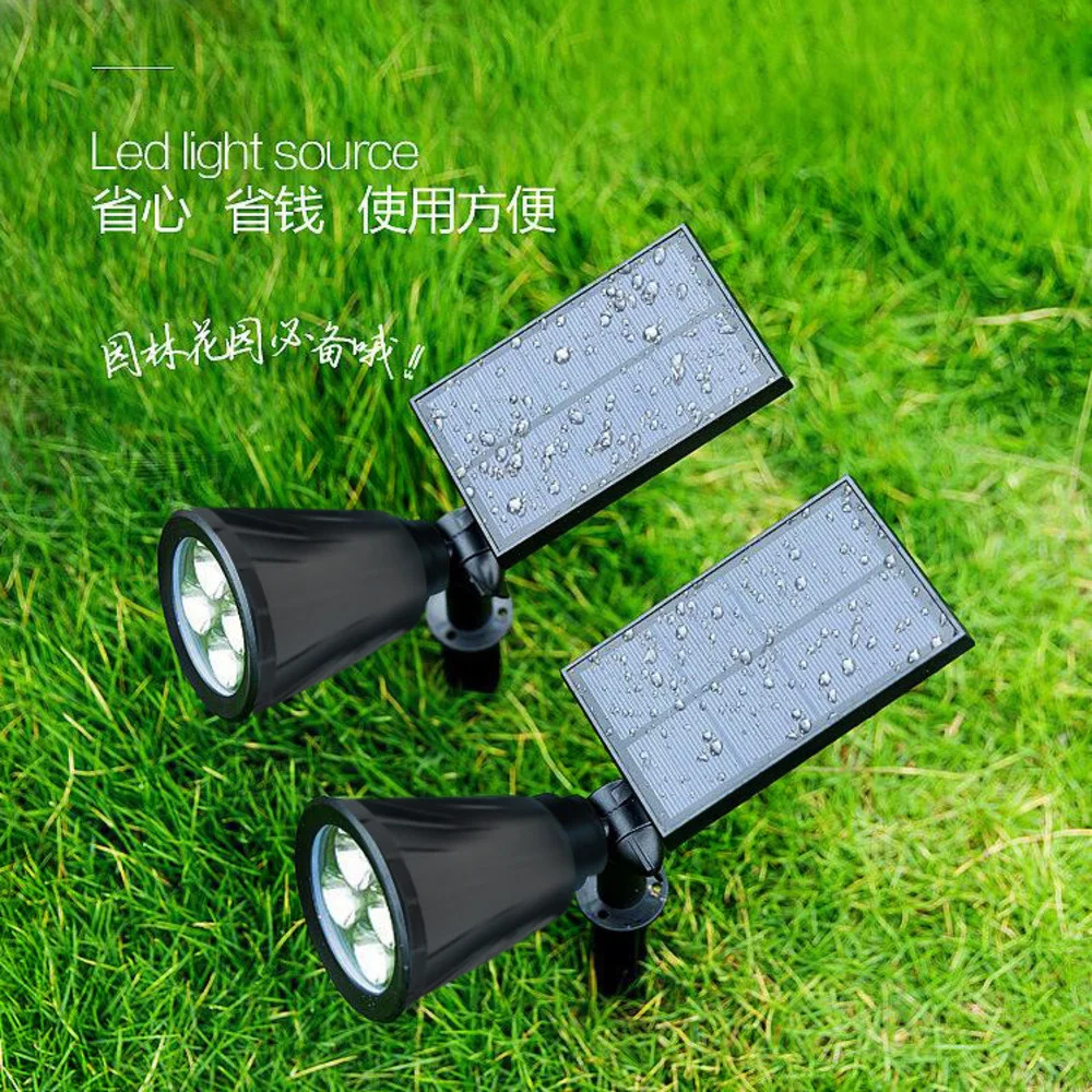 

Led Solar Light Outdoor Panels Solar Floor Lights Solar Garden Lights Waterproof Landscape Lighting For Patio Walkway Decoration