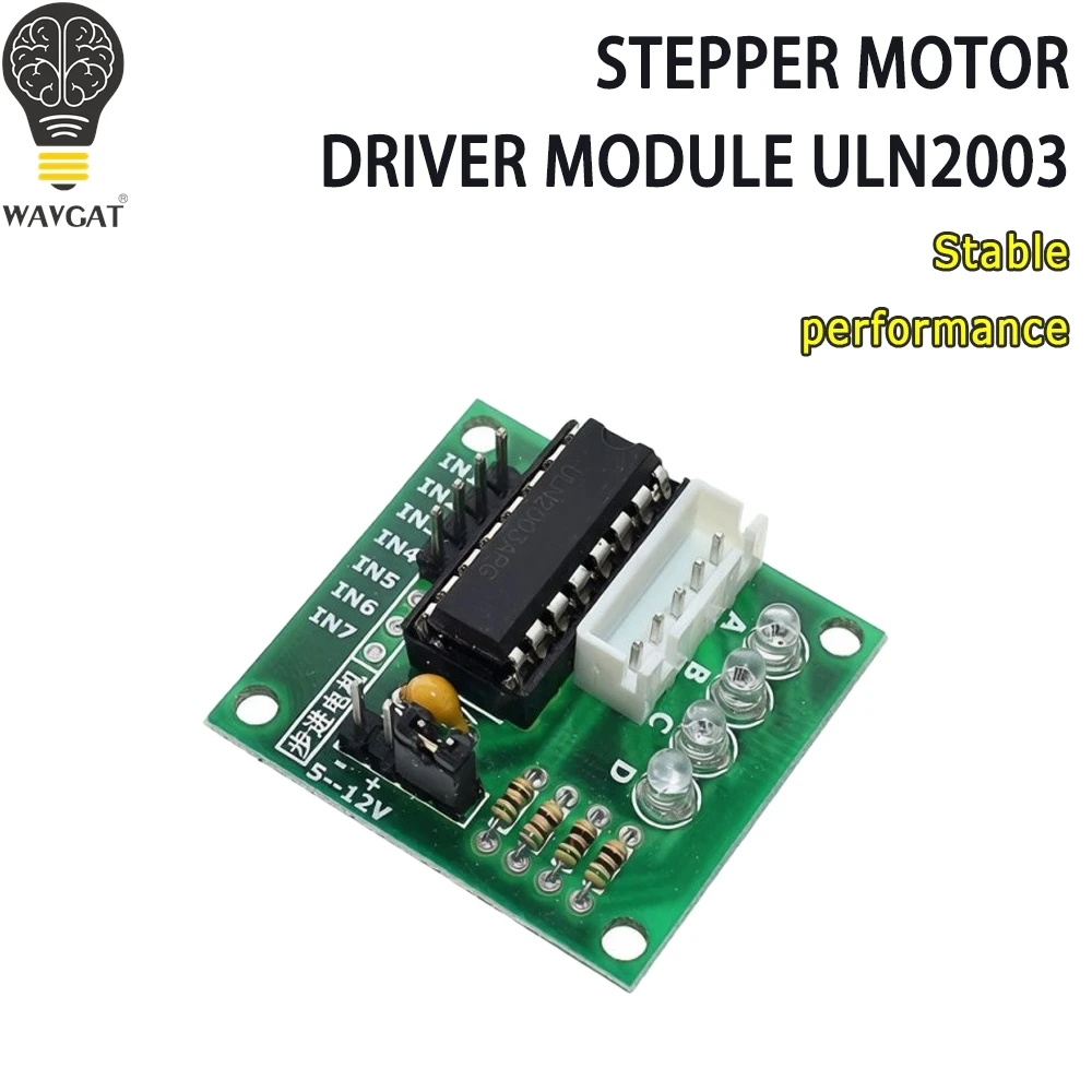 5PCS ULN2003 Driver Board Five-wire Four-phase Stepper Motor Driver Board DC Motor Driver Board Accessory Driver