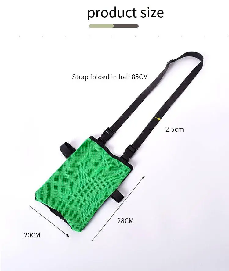 

Breathable Mesh Bag Hanging Pack Large-capacity Elderly Urine Receiver Hanging Bag, Abdominal Dialysis Drainage Bag Fixing Bag