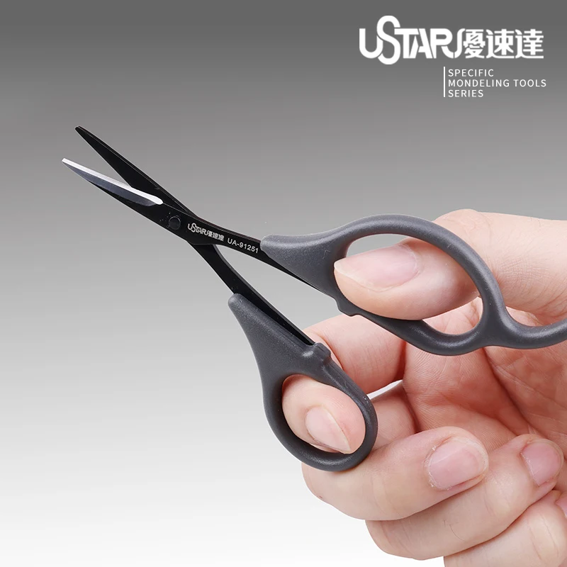 

Ustar Model universal high precision scissors Sharp edge For Water stickers Masking tape cut Model DIY Building Tools