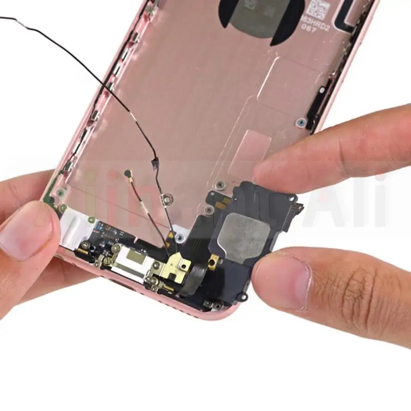 Aiinant inferior alto-falante som campainha campainha alto-falante cabo flexível para iphone 11 pro x xr xs max 6 6s 7 8 plus se peças