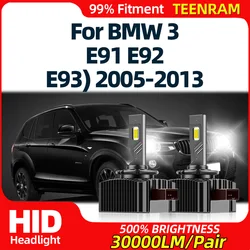 D1S Canbus LED Headlight 30000LM HID Xenon Lights Bulbs 12V 6000K Plug&Play For BMW 3 (E90 E91 E92 E93) 2005-2010 2011 2012 2013