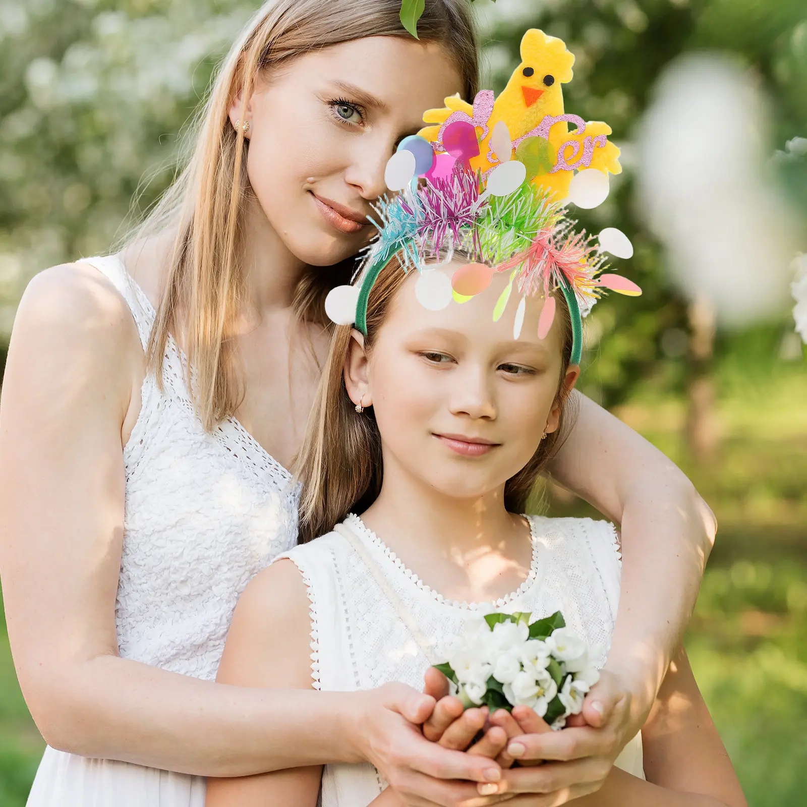 

Easter Chick Headband Soft Comfortable Hairband for Children Adults Holiday Festival Outdoor Spring Celebration Party Decor