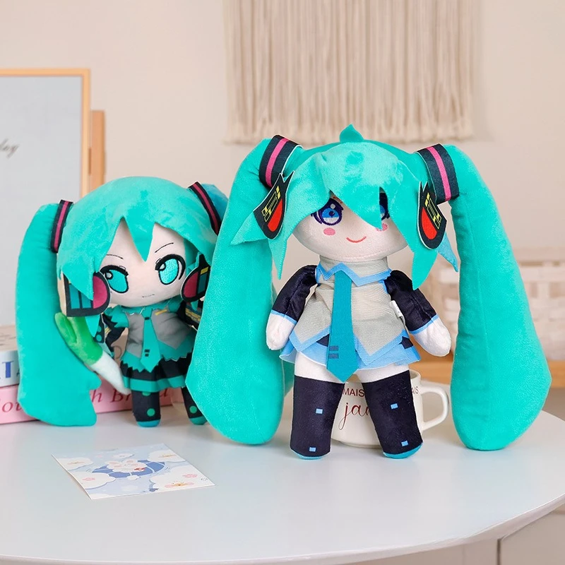 2026 New HOT Japanese Anime Plush Stuffed Toy Hatsune Miku Plush Doll Soft Pillow Future Doll Cute Christmas Gift For Children
